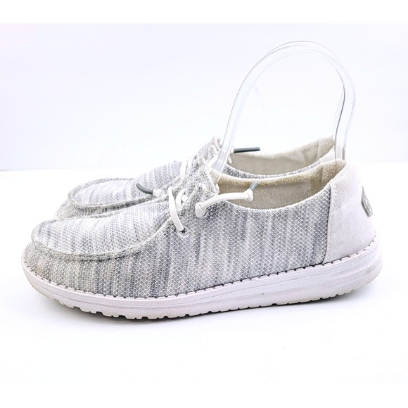 Hey Dude Women's Glacier Grey - Size 8 - Picture 4 of 8